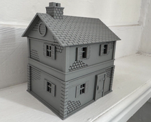 Load image into Gallery viewer, 28mm Rural Farm House Style Window Shutters Removable Roof Wargaming Building