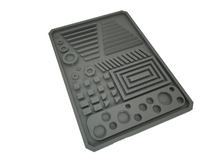 Load image into Gallery viewer, Basic Shapes Dry Brush Texture Palette for Miniature Painting Table Top Games