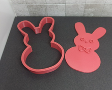 Load image into Gallery viewer, Rabbit Bunny Cookie Cutter 3DPrinted Biscuit Stamp Fondant Icing Cake Decoration
