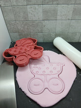 Load image into Gallery viewer, Baby Pram Pushchair Cookie Cutter 3D Printed Biscuit Stamp Fondant Baby Shower