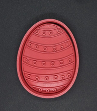 Load image into Gallery viewer, Spotty Easter Egg Cookie Cutter 3D Printed Biscuit Stamp Fondant Icing Cake