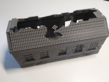 Load image into Gallery viewer, Destroyed House Barn or Workshop Style Wargaming 28mm Ruin Building