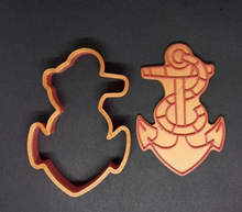 Load image into Gallery viewer, Anchor Cookie Cutter 3D Printed Biscuit Stamp Fondant Icing Cake Decoration