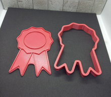 Load image into Gallery viewer, Rosette Cookie Cutter 3D Printed Award Biscuit Stamp Fondant Icing Cake Decorate