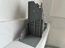 Load image into Gallery viewer, Ruined Bell Tower Tabletop Terrain Wargaming Destroyed Ruins Building 28mm
