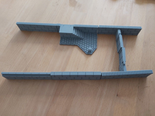 Load image into Gallery viewer, 28mm Dock Walls Dock Gate Sets River Gates Wargaming Moving Gates