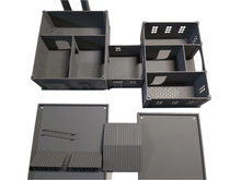 Load image into Gallery viewer, Power Station OO Gauge Model Industrial Building Chimneys and Warehouse Building