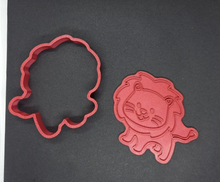 Load image into Gallery viewer, Lion Cookie Cutter 3D Printed Biscuit Stamp Fondant Icing Cake Decoration Animal