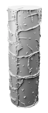 Load image into Gallery viewer, Clay Polymer Texture Roller Wargaming Base Detail Roller Concrete Patterns Set 16