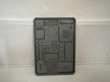 Load image into Gallery viewer, Sci Fi Dry Brush Texture Palette for Miniature Painting Table Top Games