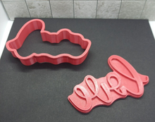 Load image into Gallery viewer, Love Word Cookie Cutter Valentine's Day  3D Printed Biscuit Stamp Fondant
