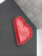 Load image into Gallery viewer, Mum Heart Shaped Cookie Cutter 3D Printed Biscuit Stamp Fondant Mothers Day