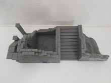 Load image into Gallery viewer, Stepped Stoned Ruins Tabletop Terrain Wargaming Destroyed Building 28mm
