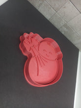 Load image into Gallery viewer, Baby in Blanket Cookie Cutter 3D Printed Biscuit Stamp Fondant Baby Shower