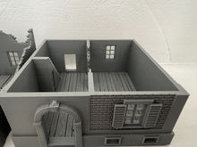 Load image into Gallery viewer, 28mm Ruined ex Town House Tabletop Destroyed Wargaming Buildings