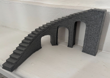 Load image into Gallery viewer, 28mm Wargaming Style Stairs to Nowhere Steps Arches Underneath Left or Right