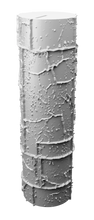 Load image into Gallery viewer, Clay Polymer Texture Roller Wargaming Base Detail Roller Concrete Patterns Set 16