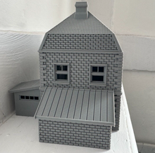 Load image into Gallery viewer, 28mmm Village Farm House Tabletop Terrain Wargaming Buildings Outhouses