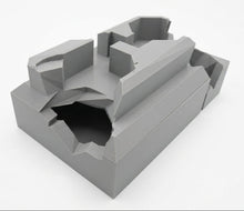 Load image into Gallery viewer, WW2 Destroyed Bunker 8 D-Day Wargaming Ruined Terrain Scenery 28mm 3d Printed