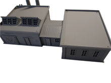 Load image into Gallery viewer, Power Station OO Gauge Model Industrial Building Chimneys and Warehouse Building