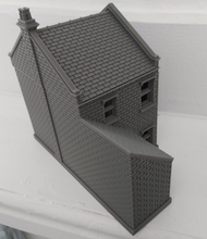 Load image into Gallery viewer, 28mm Detached House with Outbuilding Shed Wargaming Building Tabletop Gaming