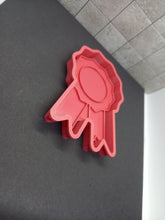 Load image into Gallery viewer, Rosette Cookie Cutter 3D Printed Award Biscuit Stamp Fondant Icing Cake Decorate