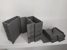 Load image into Gallery viewer, 28mm Townhouse Terraced House Style Flats Wargaming Building Tabletop Gaming