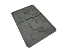 Load image into Gallery viewer, Industrial Dry Brush Texture Palette for Miniature Painting Table Top Games