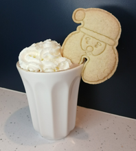 Load image into Gallery viewer, Father Christmas Mug Hugger Topper Cookie Cutter 3DPrinted Biscuit Stamp Fondant0