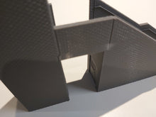Load image into Gallery viewer, TT120 Gauge Model Railway Station Platform Footbridge with Lifts Stairway Steps