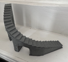 Load image into Gallery viewer, 28mm Wargaming Style Stairs to Nowhere Steps Arches Underneath Left or Right