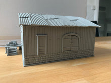 Load image into Gallery viewer, 28mm Railway Warehouse Shipping Building Train Station Building with Platform