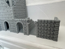 Load image into Gallery viewer, Ruined Bell Tower Tabletop Terrain Wargaming Destroyed Ruins Building 28mm