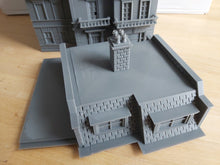 Load image into Gallery viewer, 28mm Townhouse Terraced House Style Flats Wargaming Building Tabletop Gaming