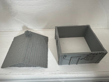 Load image into Gallery viewer, Rural Stone House Removable Roof Wargaming Building 28mm