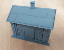 Load image into Gallery viewer, Public Toilet Warehouse Building Workshop Wargaming Industrial 28mm Shed Lockup