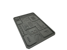 Load image into Gallery viewer, Sci Fi Dry Brush Texture Palette for Miniature Painting Table Top Games