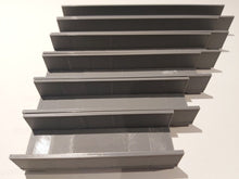 Load image into Gallery viewer, N Gauge Model Railway Station Platform Footbridge with Lifts Double Walkway