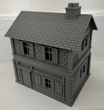 Load image into Gallery viewer, 28mm Rural Farm House Style Window Shutters Removable Roof Wargaming Building