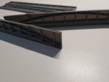 Load image into Gallery viewer, 4 x 190mm Long Bridge Girder Arched Sides Model Railway Track Bridge OO Gauge