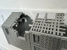 Load image into Gallery viewer, Stone Barn Ruins Tabletop Terrain Wargaming Destroyed Farm Building 28mm