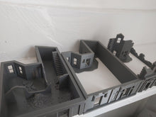 Load image into Gallery viewer, Double Fronted Town House with Shop Ruin Tabletop Wargaming Destroyed Building