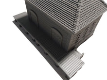 Load image into Gallery viewer, OO Gauge Railway Station Clock Tower Model Train Station Building with Platform