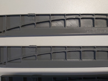 Load image into Gallery viewer, 4 x 190mm Long Bridge Girder Arched Sides Model Railway Track Bridge OO Gauge