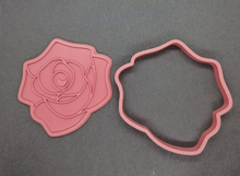 Load image into Gallery viewer, Rose Cookie Cutter 3D Printed Biscuit Stamp Fondant Icing Cake Decoration Flower