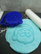 Load image into Gallery viewer, Santa Father Christmas Cookie Cutter 3D Printed Biscuit Stamp Fondant Icing1