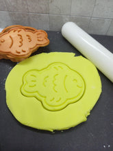 Load image into Gallery viewer, Fish Cookie Cutter 3D Printed Biscuit Stamp Fondant Icing Cake Decoration