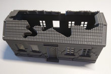 Load image into Gallery viewer, Destroyed House Barn or Workshop Style Wargaming 28mm Ruin Building