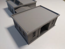 Load image into Gallery viewer, Power Station OO Gauge Model Industrial Building Chimneys and Warehouse Building