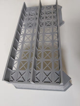Load image into Gallery viewer, Long TT120 Gauge Twin Track Bridge Girder Support Piers Model Railway Track